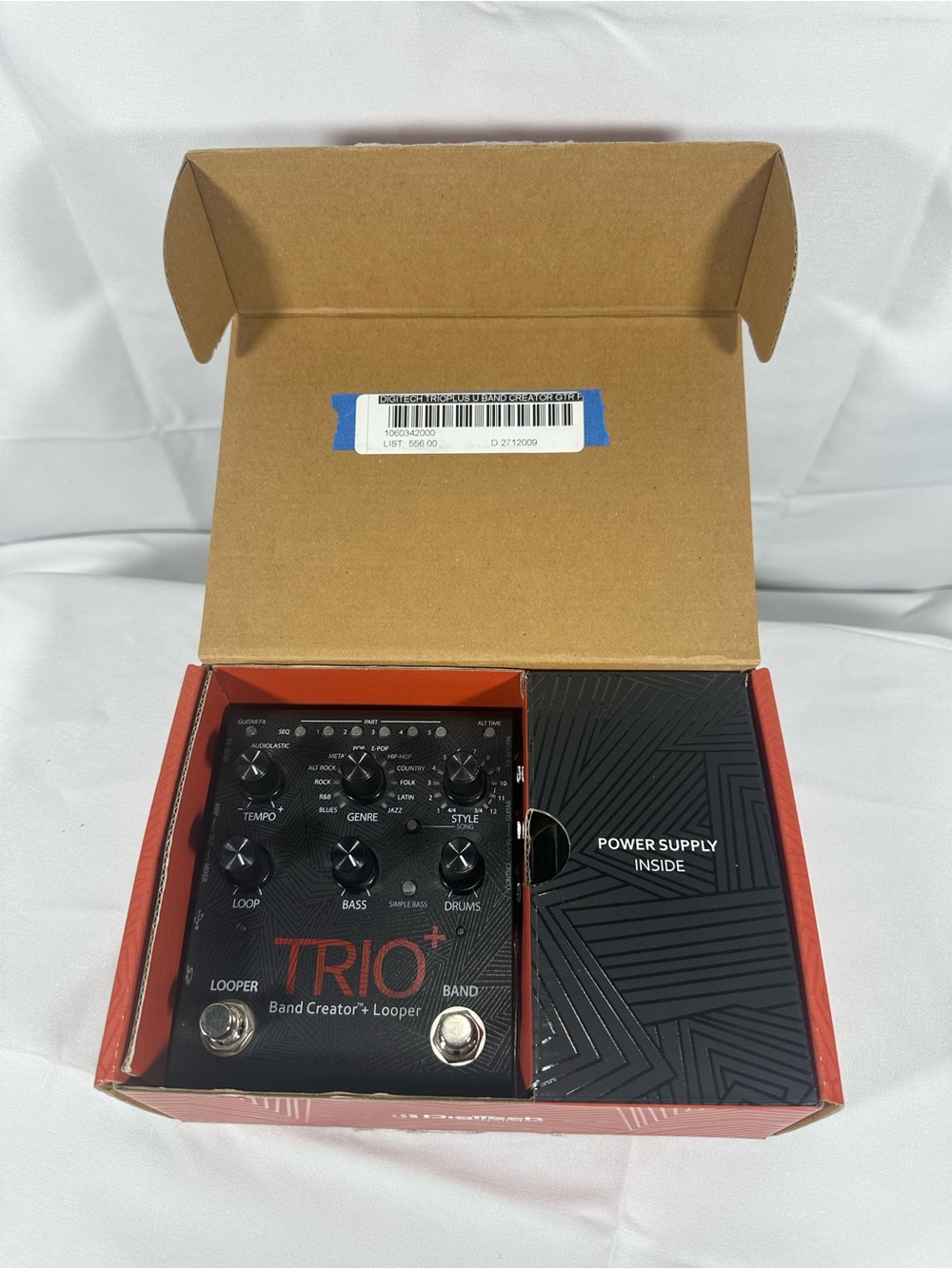 DigiTech Trio+ Band Creator and Looper Pedal Open Box